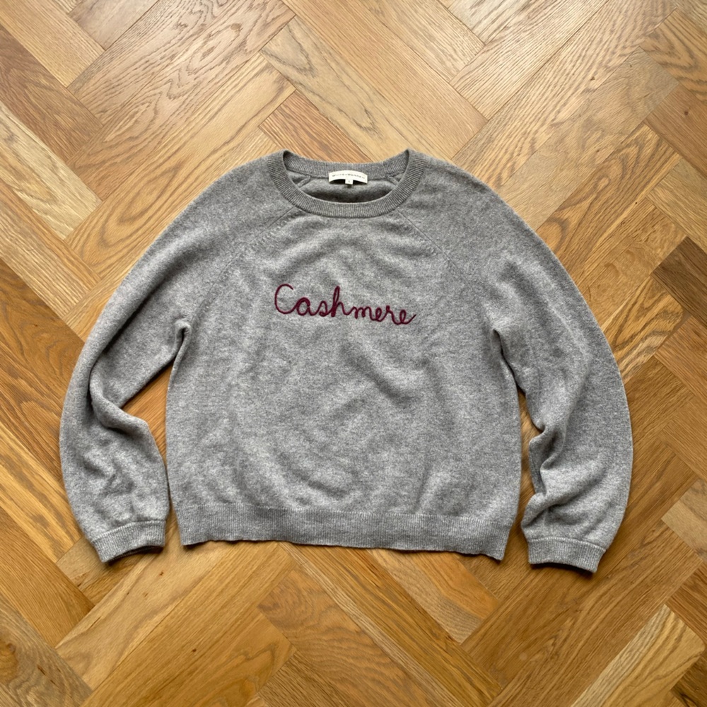 White Warren cashmere sweater